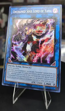 Unchained Soul Lord of Yama MP24-EN101 Tin Misprint Secret Rare Yu-Gi-Oh Card - Image 5