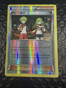 Ace Trainer 69/98 Pokemon Regional Championships Promo Card LP- - Image 1