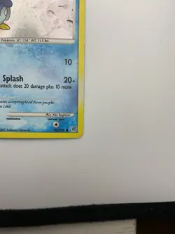 Piplup 93/130 Diamond and Pearl Lv 9 Pokemon Card TCG Holo - Image 3