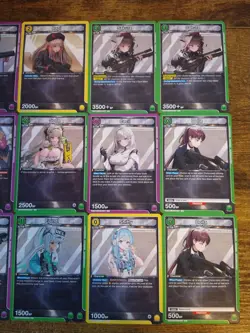 Beautiful 18 Union Arena NIKKE Card Lot - Anime Girls Waifu Neon Rapi Soda - Image 2