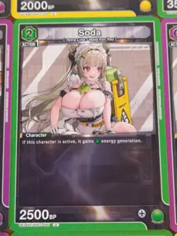 Beautiful 18 Union Arena NIKKE Card Lot - Anime Girls Waifu Neon Rapi Soda - Image 4
