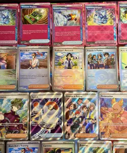 Pokemon 25 Card Lot - Prismatic Evolutions Pokeball Full Arts + More!!! - Image 5