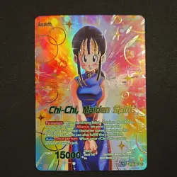 Dragon Ball Masters Card Game. Chi-Chi Maiden Spirit BT28-055 SLR Leader - Image 1