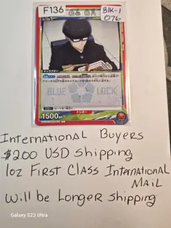 Must Save Jinpachi Ego! Last Chance! Grab This Blue Lock Card Before I Cry! - Image 1