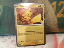 Pikachu (Pokemon Day 2026) 051/162 Miscellaneous Cards & Products Holo - Image 2