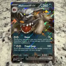 Mabosstiff ex 086 SV Scarlet & Violet Pokemon Promo Card 🔥 - Image 2