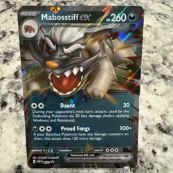 Mabosstiff ex 086 SV Scarlet & Violet Pokemon Promo Card 🔥 - Image 5