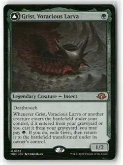 Grist, Voracious Larva MH3 MTG Magic Modern Horizons 3 NM - Image 1