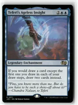 Magic: The Gathering Enchantment Teferi's Ageless Insight Foundations Jumpstart - Image 1