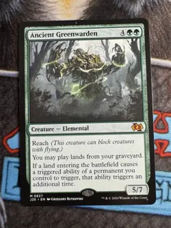 MTG Ancient Greenwarden Foundations Jumpstart M 0186 Regular - Image 1