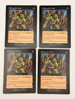 4x Culling the Weak Exodus in NM- MTG Magic the Gathering c - Image 1