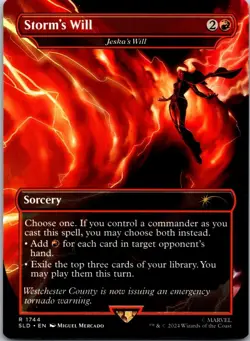 Storm's Will - Jeska's Will 1744 Secret Lair Drop Series NM MTG - Image 1