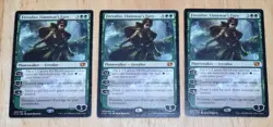MTG 3x Green Planeswalker Freyalise, Llanowar's Fury - Image 1