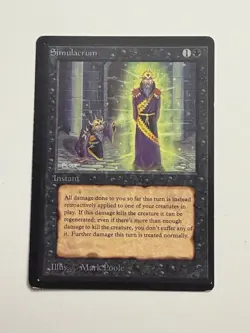 Simulacrum Beta LP/MP MTG Magic the Gathering - Image 1
