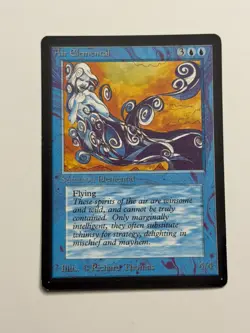 Air Elemental Beta LP MTG Magic the Gathering - Image 1
