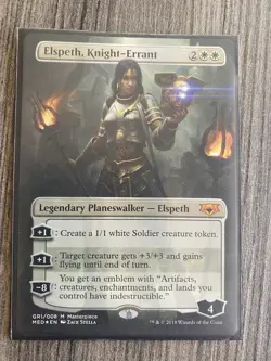 Elspeth, Knight-Errant Mythic Edition: Guilds of Ravnica Foil - Image 1