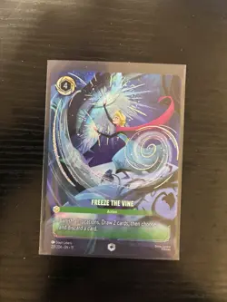Lorcana Winterspell Freeze The Vine Enchanted Near mint Pack Fresh Elsa - Image 1