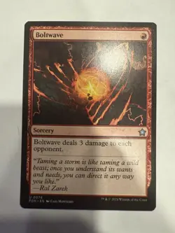 Boltwave Foundations MTG Regular Near Mint - Image 1