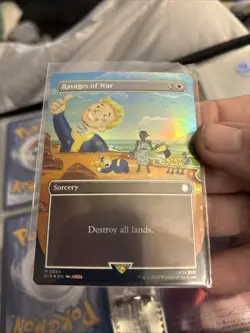 Ravages of War (Borderless) (Foil) Universes Beyond Fallout Foil MTG #0354 C118 - Image 1