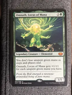 Magic: The Gathering Omnath, Locus Of Mana #2/008 NMC - Image 1