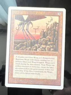 Magic the Gathering MTG Unlimited The Hive NM (Beta Bob) - Image 1