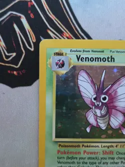 Pokemon 1999 TCG: Venomoth Holo Rare (Jungle Set - Unlimited 13/64) - Image 3