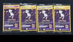 Pokemon TCG 1999 WOTC Black Star 1st Movie Sealed Promo Packs Full Set NM - Image 1