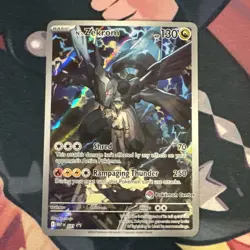 2026 N's Zekrom 031 MEP Ascended Heros ETB Promo Pokemon Center Stamp IN HAND - Image 1