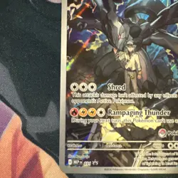 2026 N's Zekrom 031 MEP Ascended Heros ETB Promo Pokemon Center Stamp IN HAND - Image 3