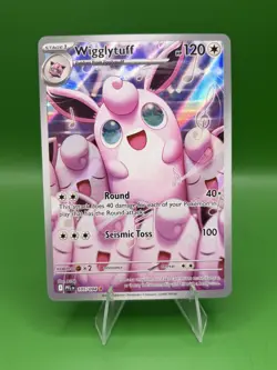 POKEMON PHANTASMAL FLAMES WIGGLYTUFF 105/094 ME02 ILLUSTRATION RARE FULL ART - Image 1