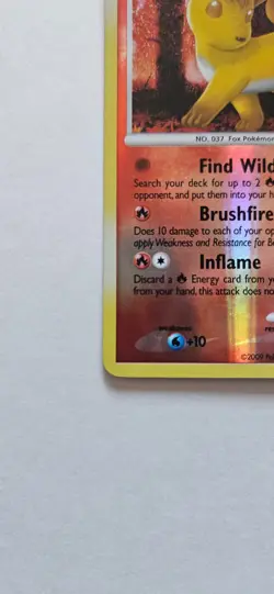 Vulpix Shiny SH6 Reverse Holo Secret Rare Platinum 2009 Pokemon TCG NM English - Image 4