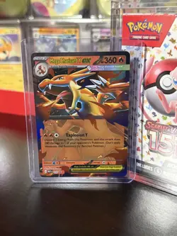 Pokemon TCG - Mega Charizard Y EX Mega Evolution Black Star Promo 030 - Image 1