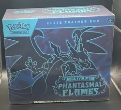 Pokemon Phantasmal Flames Elite Trainer Box New Factory Sealed - Image 1