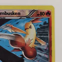 Combusken 13/111 Reverse Holo Uncommon XY Furious Fists LP Pokemon - Image 3