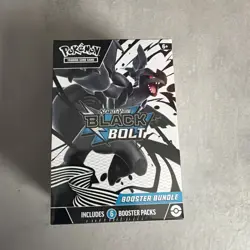 Pokemon TCG Scarlet & Violet Black Bolt SV10.5 Booster Bundle NEW Factory Sealed - Image 1