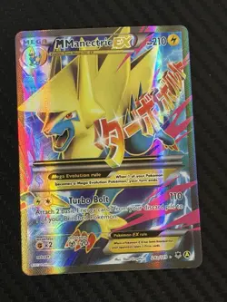 Pokemon M Manectric EX 24a/119 Full Alt Art Mega Power Collection NM - Image 1