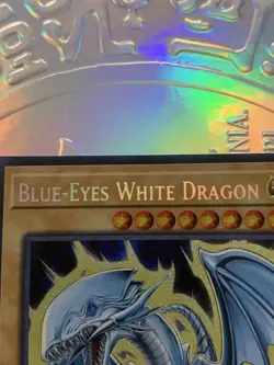 YuGiOh! Blue-Eyes White Dragon MP22-EN266 Prismatic Secret Rare 1st Edition NM - Image 3