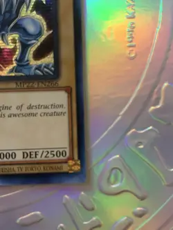 YuGiOh! Blue-Eyes White Dragon MP22-EN266 Prismatic Secret Rare 1st Edition NM - Image 5