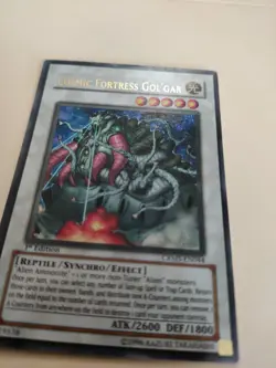 Cosmic Fortress Gol'Gar CRMS-EN044 Crimson Crisis 1st Ed LP - Image 4