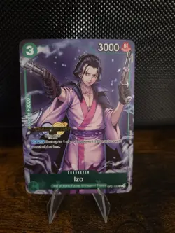 Izo (CS 2023 Celebration Pack) (OP01-033) One Piece Promotion Cards NM FOIL - Image 1