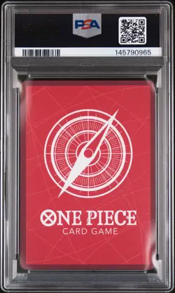 2025 ONE PIECE JAPANESE LIMTED CARD COLLECTION VOL.1 #001 MONKEY D. LUFFY PSA 10 - Image 2