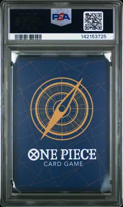 2025 ONE PIECE OP11-A FIST OF DIVINE SPEED #005 LUFFY-TAROU PSA 10 - Image 2