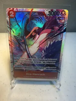 One Piece CCG OP-12 CCG Boa Hancock Boa Hancock Super Rare Foil - Image 1
