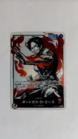 One Piece Portgas.D.Ace Alternate Art OP03-001 Japanese - Image 1