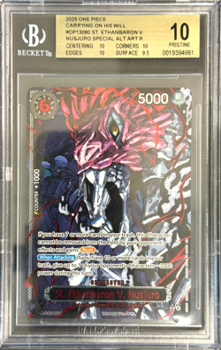 One Piece St. Ethanbaron V. Nusjuro 2025 Carrying on His Will Sp. ALT ART BGS 10 - Image 1