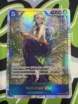 Nefeltari Vivi EB03-024 SR ONE PIECE Heroines Edition English Near Mint - Image 1