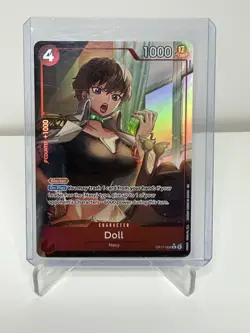 One Piece TCG Doll ( Alt Art ) OP11-008 Fist Of Divine Speed Foil English - Image 1