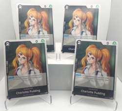 Charlotte Pudding Playset - OP09-087 x4 - Emperors in the New World - One Piece - Image 1