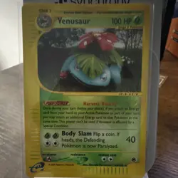 Pokemon Venusaur Expedition Base Set Holo Card 68/165 Nintendo 2002 - Image 2
