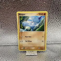 Pokemon EX Unseen Forces Common Card - Wooper 79/115 LP - Image 1